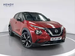 Red Used 2020 Nissan Juke Tekna+ SUV | £15,099 (Fair price)