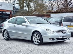 Silver Used 2005 Mercedes C180 SE Coupe | £1,695 (Fair price)