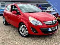 Red Used 2013 Vauxhall Corsa Hatchback | £2,450 (Fair price)