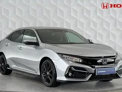 Silver Used 2021 Honda Civic Sport Hatchback | £15,995 (Fair price)