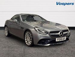 Grey Used 2018 Mercedes SLC200 AMG line Cabriolet | £18,995 (Fair price)