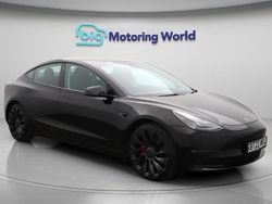 Black Used 2022 Tesla Model 3 Performance Sedan | £20,600 (Fair price)