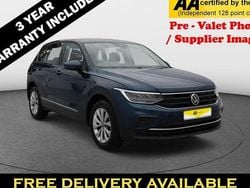 Blue Used 2021 VW Tiguan SUV | £14,995 (Super price)