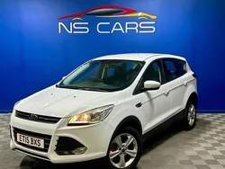 White Used 2015 Ford Kuga Zetec SUV | £9,443 (Fair price)
