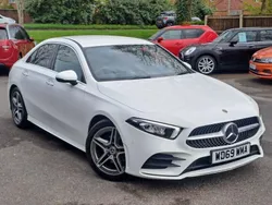 White Used 2020 Mercedes A200 AMG line Sedan | £16,999 (Fair price)