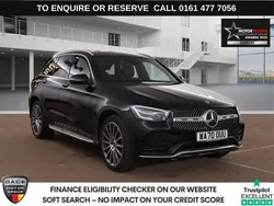 Black Used 2020 Mercedes GLC220 AMG Line Premium Estate | £21,890 (Fair price)