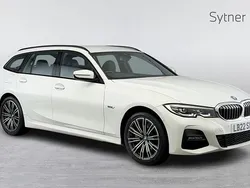White Used 2022 BMW 330e M Sport Estate | £19,500 (Fair price)