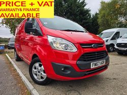 Red Used 2018 Ford Transit Custom Limited | £5,490 (Fair price)