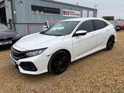 White Used 2018 Honda Civic SR Hatchback | £8,990 (Fair price)