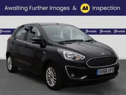 Black Used 2018 Ford Ka Zetec Hatchback | £8,345 (Fair price)