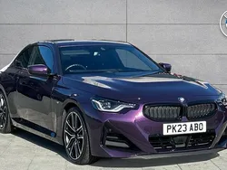 Purple Used 2023 BMW 220 M Sport Coupe | £28,795 (Fair price)