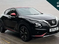 Black Used 2021 Nissan Juke Tekna+ SUV | £17,130 (Fair price)