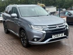 Grey Used 2018 Mitsubishi Outlander P-HEV SUV | £12,499 (Fair price)