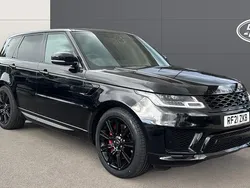 Black Used 2021 Land Rover Range Rover Sport HSE Dynamic SUV | £39,423 (A bit pricey)