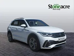 White Used 2023 VW Tiguan R-line Edition SUV | £26,500 (Good price)
