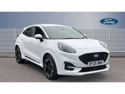 White Used 2025 Ford Puma Gen-E ST-Line X SUV | £24,495