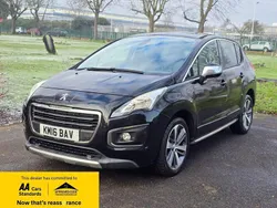 Black Used 2016 Peugeot 3008 Allure Hatchback | £7,388 (Super price)