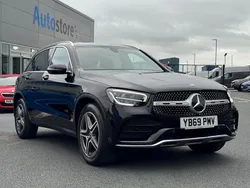 Black Used 2019 Mercedes GLC220 AMG line SUV | £23,773 (Fair price)