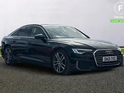 Black Used 2021 Audi A6 S-Line Sedan | £22,599 (Good price)