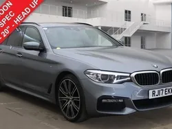 Blue Used 2017 BMW 520 M Sport Estate | £19,949 (Expensive)