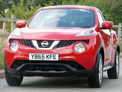 Red Used 2015 Nissan Juke Visia SUV | £7,495 (A bit pricey)