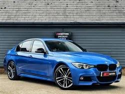 Blue Used 2018 BMW 320 M Sport Sedan | £11,989 (Fair price)