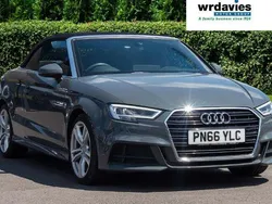 Grey Used 2016 Audi A3 Cabriolet S-Line Cabriolet | £13,699 (Fair price)