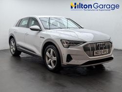 White Used 2021 Audi e-tron Advanced SUV | £15,350 (Good price)