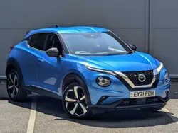 Blue Used 2021 Nissan Juke Tekna SUV | £14,495 (Fair price)