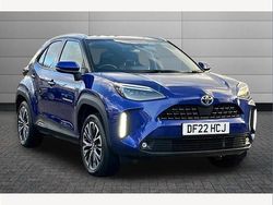 Blue Used 2022 Toyota Yaris Hybrid SUV | £22,150 (A bit pricey)