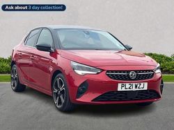 Red Used 2021 Vauxhall Corsa Edition Hatchback | £11,750 (Fair price)