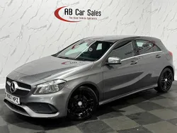 Grey Used 2018 Mercedes A180 AMG line Hatchback | £11,299 (Fair price)