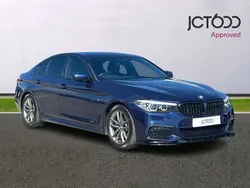 Blue Used 2019 BMW 520 M Sport Sedan | £19,500 (Fair price)