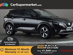 Black Used 2022 Nissan Qashqai N-Connecta SUV | £16,197 (Fair price)