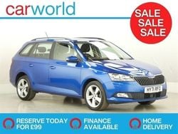 Blue Used 2021 Skoda Fabia SE L Hatchback | £10,990 (Fair price)