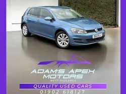 Blue Used 2013 VW Golf VII SE Hatchback | £4,750 (Good price)