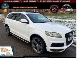 White Used 2011 Audi Q7 S-Line SUV | £13,994 (Expensive)