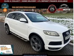White Used 2011 Audi Q7 S-Line SUV | £13,994