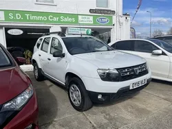 White Used 2015 Dacia Duster Ambiance SUV | £5,495 (A bit pricey)