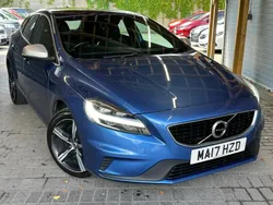 Blue Used 2017 Volvo V40 R-Design Estate | £10,795 (Fair price)