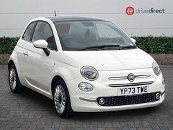 White Used 2023 Fiat 500 S Hatchback | £10,495 (Fair price)