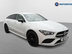 White Used 2023 Mercedes CLA250e AMG Line Premium Sedan | £22,999 (Fair price)