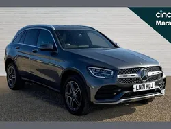 Grey Used 2022 Mercedes GLC300e AMG line SUV | £35,527 (Fair price)