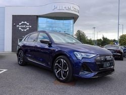 Blue Used 2021 Audi e-tron Black Edition SUV | £27,990 (Fair price)