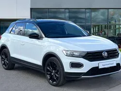 White Used 2021 VW T-Roc Black Edition SUV | £18,999 (Fair price)