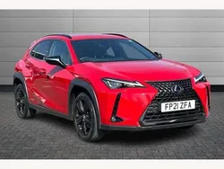 Fuji red Used 2021 Lexus UX 250h Sport Line SUV | £18,450 (Good price)