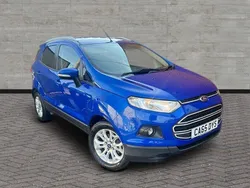 Blue Used 2015 Ford Ecosport Zetec SUV | £4,995 (A bit pricey)