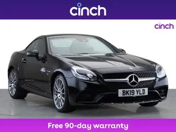 Black Used 2019 Mercedes SLC180 AMG line Cabriolet | £18,509