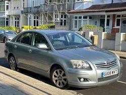 Silver Used 2008 Toyota Avensis Hatchback | £2,695 (Fair price)