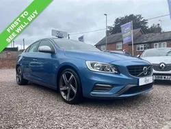 Blue Used 2014 Volvo S60 R-Design Sedan | £8,995